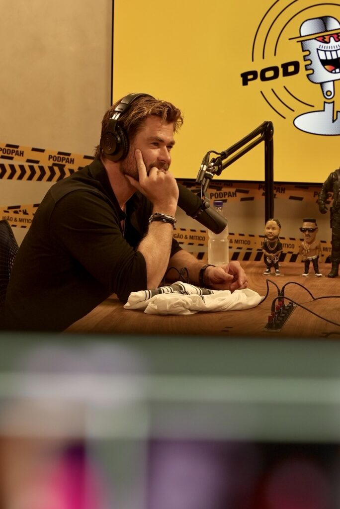 Thor, Chris Hemsworth será convidado do Podpah desta sexta-feira